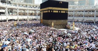 وداع حجاج از سرزمين مقدس مكه:ـ